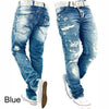 Hemiks Men'S Ripped Skinny Distressed Destroyed Slim Fit